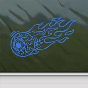  Blue Decal Hotrod Rat Fink Window Blue Sticker Arts, Crafts & Sewing