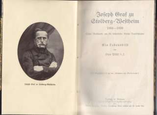 PFÜLF, Joseph Graf zu Stolberg Westheim 1913  