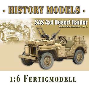 SAS Willys Jeep Maßstab 16 Fertigmodell Dragon 71438 Spezialeinheit 