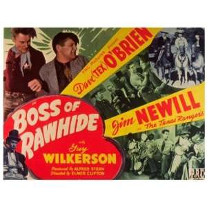  Boss of Rawhide Movie Poster (11 x 14 Inches   28cm x 36cm 