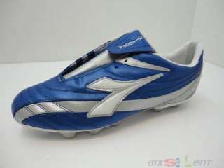 Diadora Fussballschuhe RETE MD Gr 9 12 blau o. schwarz  