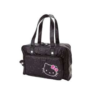  Hello Kitty Overnight BAG  Black Quilt Toys & Games