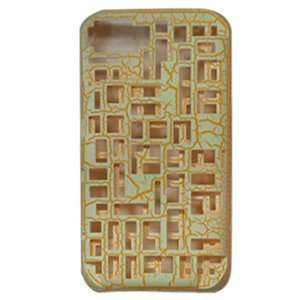 AT&T Yellow Maze Cracks Box Pattern Perforated Design with Credit Card 