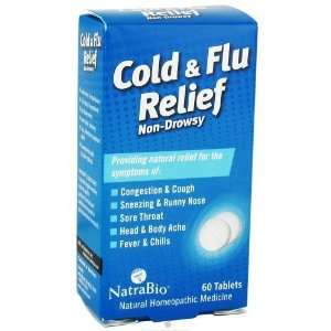  Natra Bio Cold and Flu Relief 60 Tablets Health 