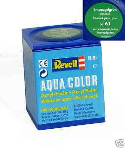 Revell 36161 smaragdgrün, glänzend Aqua Color 18ml  