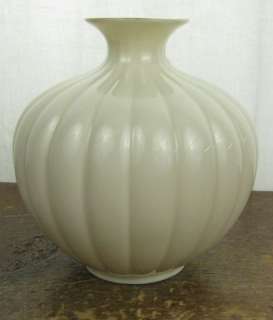 Lenox China Cream Gold Ribbed Swirl Sweetbriar Bud Vase  
