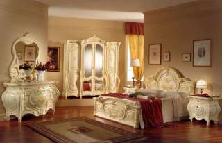 Exclusive Komplett Luxus Schlafzimmer Barocco Art Epoque Italien 