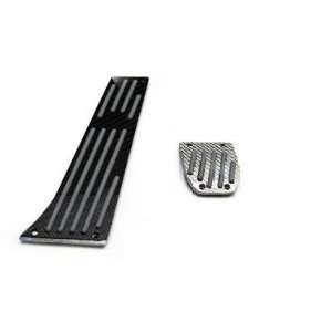   E46E90E92Z4E87  Black Carbon Fiber Footrest Only  1pc with Grey Grip