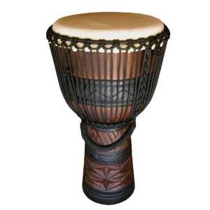  New Geometric Pro Djembe 24 x 12 Musical Instruments