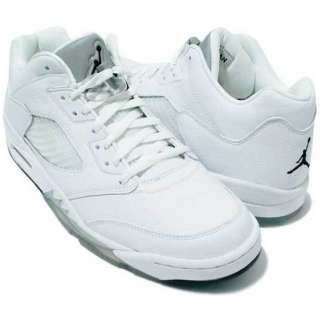   Retro Low White/Metallic Silver 314337 101 Women Size 7 Shoe  