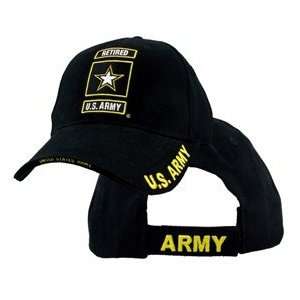  NEW U.S. Army Retired w/ Star Low Profile Cap   Ships in 