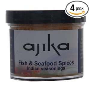 Ajika Fish and Seafood Indian Seasoning Mix, 2.8 Ounce (Pack of 4)