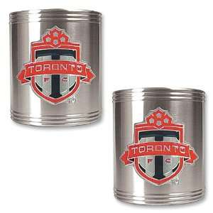   Toronto FC Two Piece Stainless Steel Can Holder Set