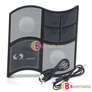 Mini Portable USB SD/MMC Card Windows Logo Wave Music Speaker  