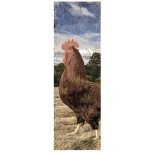 Rooster Wood Panel Wall Art 