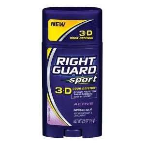  Right Guard Sport 3D Odor Defense Invisible Solid Active 2 