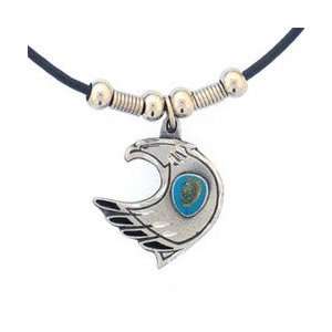  Earth Spirit Necklace   Eagle & Stone