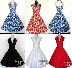 50s 60s Vintage Drancing Swing Jive Rockabilly Dress Skirt Stock New 5 