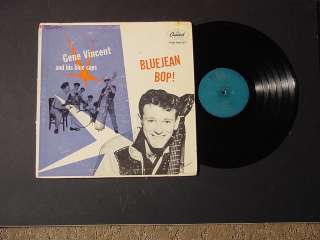 GENE VINCENT AND HIS BLUE CAPS BLUEJEAN BOP 1957 1ST PRESS CAPITOL T 