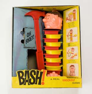 Vintage 1965 Milton Bradley Bash Game in original box  