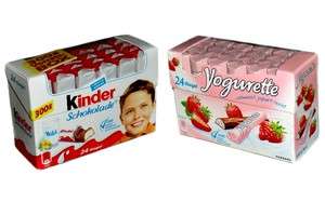   chocolate® or Yogurette® big 300g box  24 pc fresh from Germany