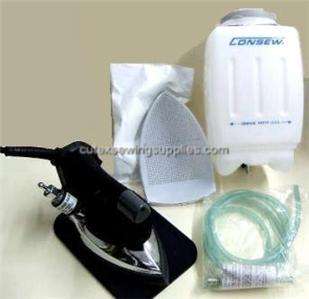 Consew CES 300 Gravity Feed Industrial Steam Iron Set  