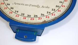 Vintage American Family Scale Antique Kitchen Produce Weight Scale 