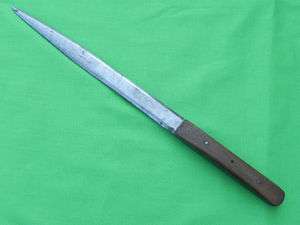 Old Huge Custom Made Stiletto Fighting Knife  