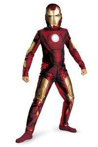 Iron Man 2 Suit Mask Super Hero Boys Child Costume NEW  