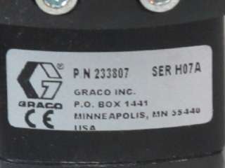 GRACO 233807 ELECTRONIC HIGH PRESSURE GREASE METER(GUN)  