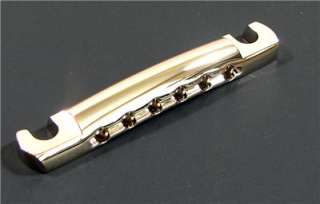 Gotoh Aluminum Stop Tailpiece for Gibson   Nickel   1 oz Featherweight 