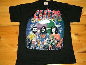 Vintage Rock Band T Shirt Sz Med GENESIS Deadstock  