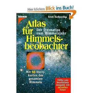 Atlas für Himmelsbeobachter  Erich Karkoschka Bücher