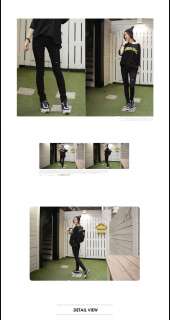   Edge Black slim Skinny Jeans Korea Style Pants 25~32 NWT J19  