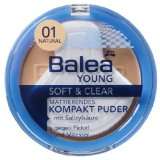 Balea Soft + Clear Kompakt Puder 01 Natural, 2er Pack (2 x 9 g)