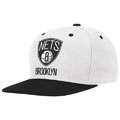 Brooklyn Nets adidas Primary Logo Snap Back Hat   White