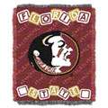 Florida State Seminoles Woven Jacquard Baby Throw