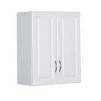 24 in. 2 Door Raised Panel Wall Storage Cabinet Reviews (7 reviews 