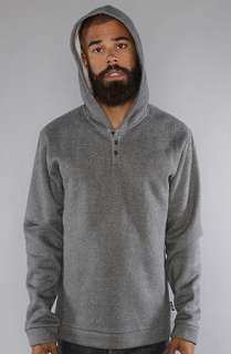 All Day The Henley Sweatshirt in Hoody in Black Heather  Karmaloop 