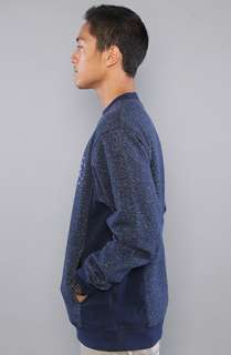 HUF The 12 Galaxies Crewneck Sweatshirt in Navy  Karmaloop 