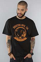 Brixton The Brute Tee in Black