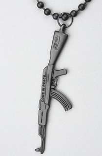 Caviar Cartel The AK47 Necklace in Black  Karmaloop   Global 