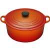 Le Creuset 25001260902461 Bräter Tradition rund 26 cm ofenrot  