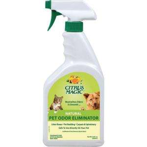 Citrus Magic 22 Oz. All Natural Pet Odor Eliminating Spray (3 Pack 