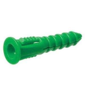 Crown Bolt # 14 16 X 1 1/2 In. Coarse Ribbed Plastic Anchor (50 Pack 