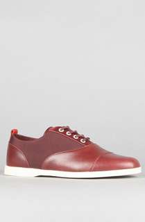 Clae The Hockney Sneaker in Oxblood Ballistic  Karmaloop   Global 