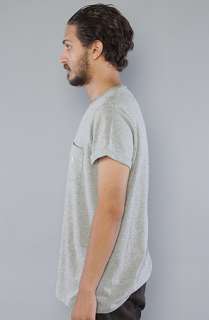 Obey The Easton Pocket Tee in Heather Grey  Karmaloop   Global 