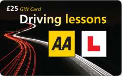 AA Driving School   £25 value gift card available
