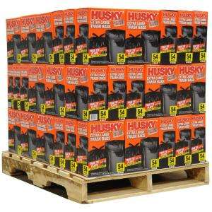   True Tie Extra Large Trash Bags and One Pallet of 93 boxes 54 Count