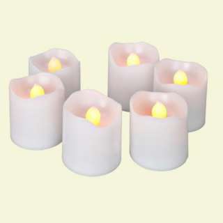 Home Accents Holiday LED Battery Operated Votive with Timer (12 Total 